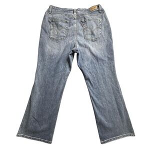 Levis 580 Jeans Womens 18 Blue Boot Cut Stretch Denim Classic Mid Rise 5 Pocket‎